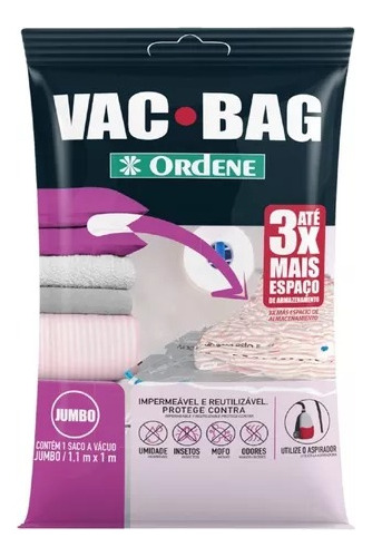 Bolsa De Empaque Al Vacio Vac Bag Ordene Jumbo 1.1x1m