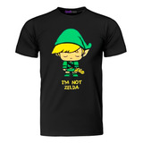 Polera I´m Not Zelda - Link - Leyend Of Zelda Games Grafimax
