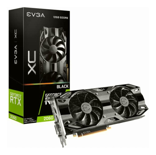 Evga Geforce Rtx 2060 12gb Xc Black Gaming, 12g-p4-2261-kr,