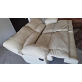 Sillón Love Seat Reclinable Vinipiel Usado