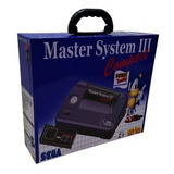 Caixa Master System Compact 3 Sonic Com Divisoria Mdf E Alça