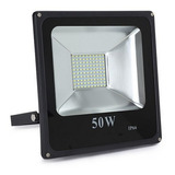 Reflector Led 50w Exterior Alta Potencia Multiled Ip66 Frio