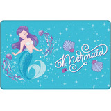 Khelo Alfombra De Baño De Sirena Para Niñas ' Alfombra De Ba