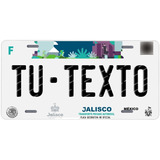 Placas Auto Metalicas Personalizadas Jalisco 2020