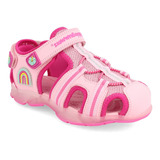 Sandalia Bubblegummers Niña Unai Rosado 22 - 25