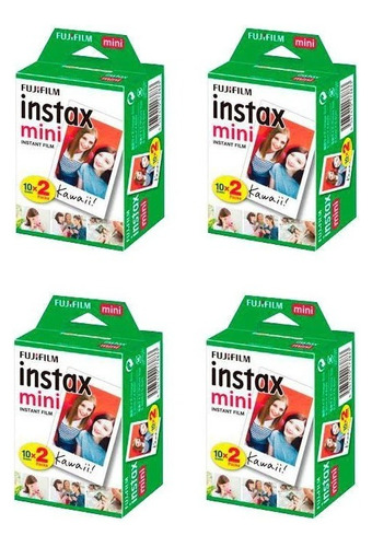 Filmes Fujifilm Instax Mini 8x Pack De 10 Unidades (80 Uni.)