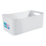 Cesta Fit Grande 30,5 X 18,5 X 12 Cm Branco