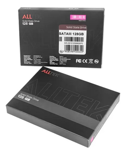 Ssd Capacidade De 128gb Sataiii Atk-25 - Alltek 6gbs 570mb/s