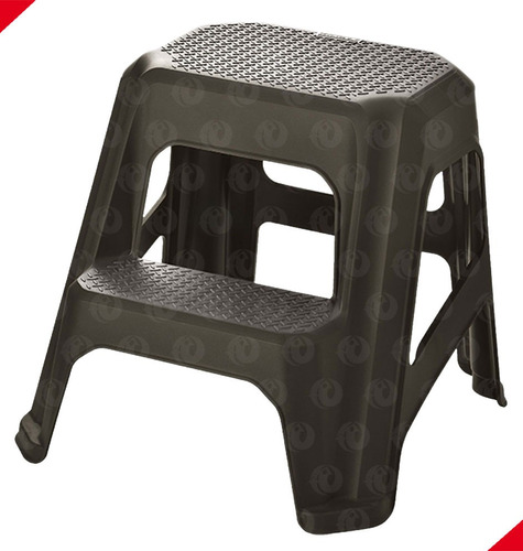 Butaco Silla Escalera Plástico Rimax 2 Peldaños Original