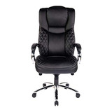 Silla Con Reposabrazos Y Soporte Lumbar Negro 20.9 X 22.8 In