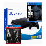 Playstation 4 Slim 1tb + The Last Of Us Parte 1 Y 2 Nuevo