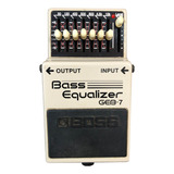 Pedal De Efeito Boss Geb7 Bass Equalizador Para Contra Baixo