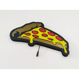 Quadro Placa Pizza Display Led Letreiro Luminoso