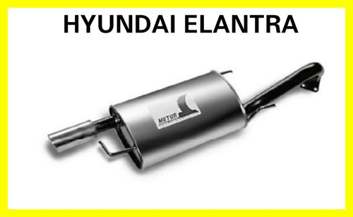 Silenciador Hyundai Elantra Foto 3