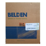 Cable Ethernet Cat 5 E Belden Azul Seguridad