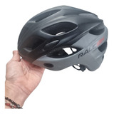 Casco Ciclismo Raleigh Negro Gris