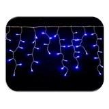 Cascata 400 Leds 8 Funções Pisca Pisca Natal 8 Metros Cor Das Luzes Azul 110v