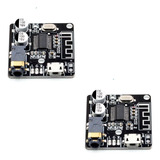 02 Placa Mini Modulo Placa Receptor Bluetooth 5.0 Micro Usb