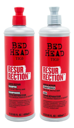 Tigi Resurrection Nutricion Shampoo + Enjuague 400ml Local