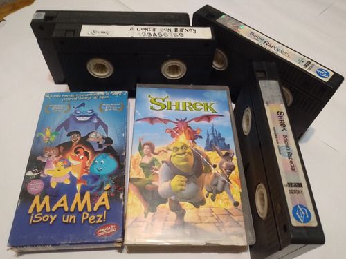 Películas Shrek, Scobby Doo Y Batman Y Robin Y + Lote X 6!