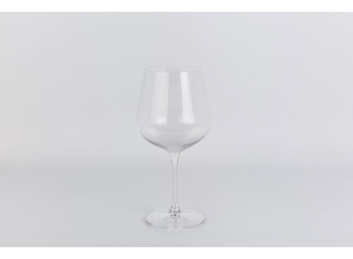 Set 6 Copas Cristal Bohemia Vino Crystalite Strix 600 Ml Color Blanco