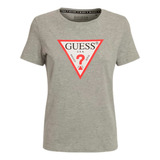 Polera Guess Cacey Crew Tee Glitter