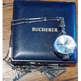 Reloj Bucherer Colgante Dije Cadena Mujer Dama 20 Mm