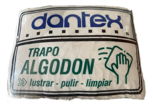 Trapos Limpieza-lustrar-pulir- 100% Algodón Dantex (x30 Uni)