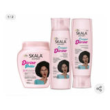 Kit Por 3 Divino Potao Shampoo + Acondicionador + Crema Trat