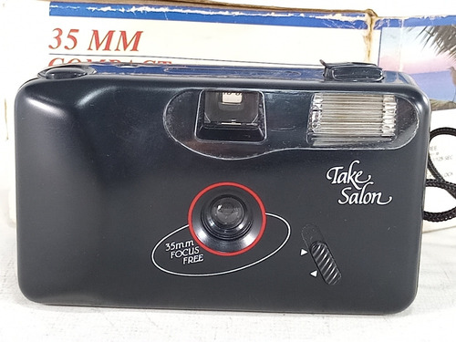 Câmera Fotográfica Antiga Take Salon Na Caixa