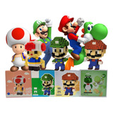 Set De Bloques Armables De Mario, Luigi, Yoshi Y Toad