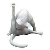 Escultura Artística De Gato, Figura De Gato Divertida,