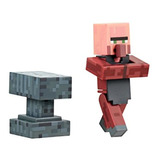 Figuras De Acción De Minecraft Con Accesorio, Multi Color