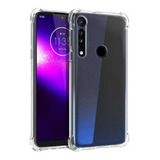 Funda Transparente Antishock Reforzada Para Moto G8 Plus