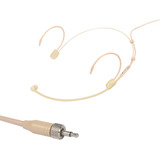 Microfone Headset C/ Fio P/ Body Pack,uni,rosca Int Mono