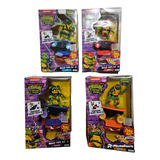 Teenage Mutant Ninja Turtles Rc Vehículo Skateboard 4figuras