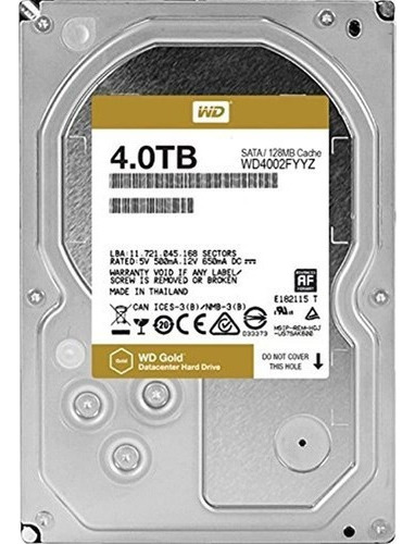 Wd Gold Wd1005fbyz Disco Duro De 1 Terabyte Centro De Datos.