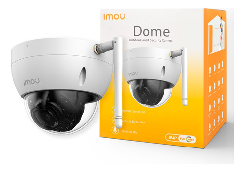 Cámaras De Seguridad Domo Imou Exterior Wifi Ip 5mp