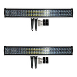 Par Faros Universal Barra Luz Led 41 Pulgadas 80 Led Adl