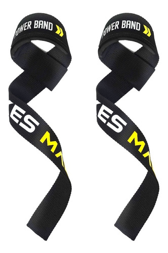 Straps Lujo Gym Mancuernas Pesas Crossfit Gimnasio Ejercicio