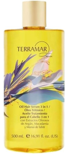 Oleo Aceite Tratamiento 3 En 1 Jumbo 500ml Terramar Original