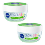 Kit 02 Hidratante Facial Em Gel Ácido Hialurônico - Nivea