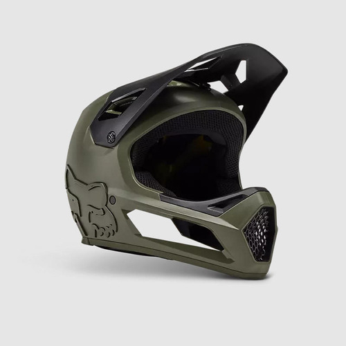 Casco Bicicleta Rampage Ceshyn Helmet Verde Oliva Fox