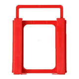 Caddy Adaptador De Disco Duro Plastico Rojo