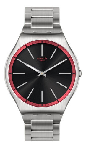 Reloj Swatch The May Collection Ss07s129g Red Graphite