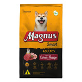 Ração Magnus Smart Sabor Carne 20kg