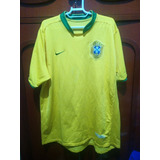 Camisa Seleção Brasil Copa De 2006 Nike Original Amarela