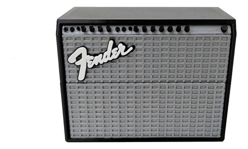 Porta Puas De Guitarra + 10 Puas De Regalo Fender Compatible