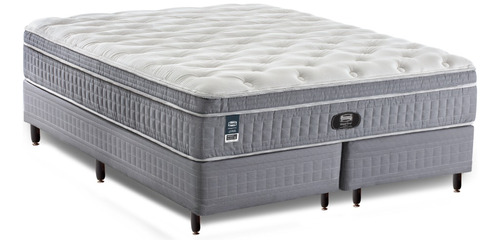 Cama Box (colchão + Box) Simmons Intimate Queen 158x198