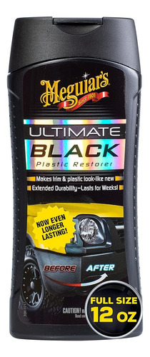 Meguiar's Ultimate Black Restaurador De Plásticos Para Autos